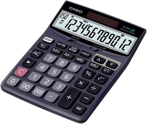 Casio DJ-120D Business Desktop Calculator with Check & Correct