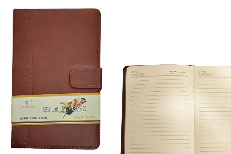 UNDATED DIARY A5 (BUTTON) – papeteri.com