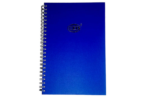 FIS RULED MANUSCRIPT/REGISTER BOOK WITH SIDE SPIRAL BINDING, A5