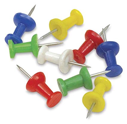 Multi-color Thumb pin( Notice board)