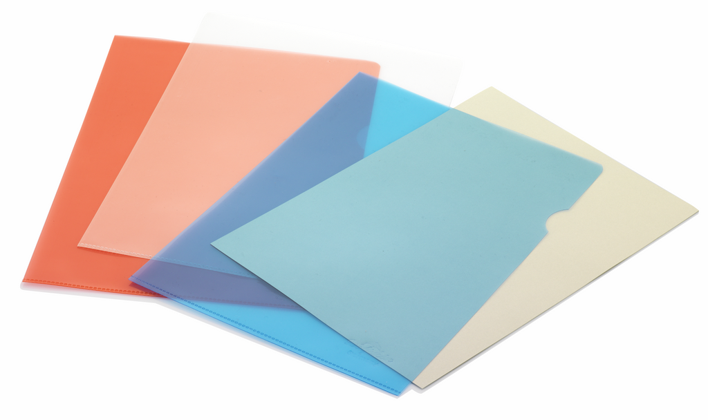 L Shape Transparent FOLDER A4 Size – papeteri.com