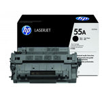 HP 55A Black Original LaserJet Toner Cartridge CE255A