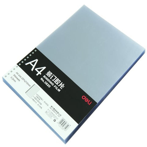 A4 PVC Binding Cover Transparent